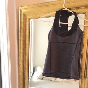 Lululemon racerback tank with built-in bra